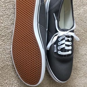 Vans gray/white lo pro